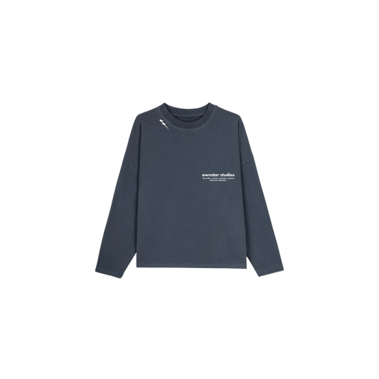 OWNSTAR STUDIOS crewneck sweatshirt in heavyweight 400 GSM cotton
